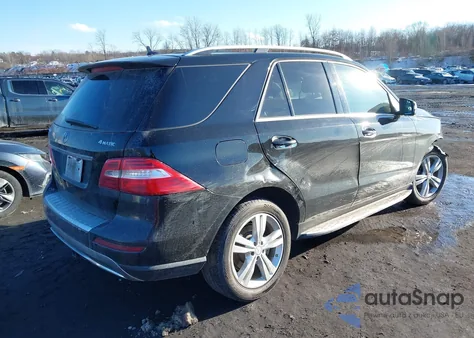 2013 Mercedes-Benz Ml 350 4Matic from USA, damaged, VIN 4JGDA5HB8DA231760